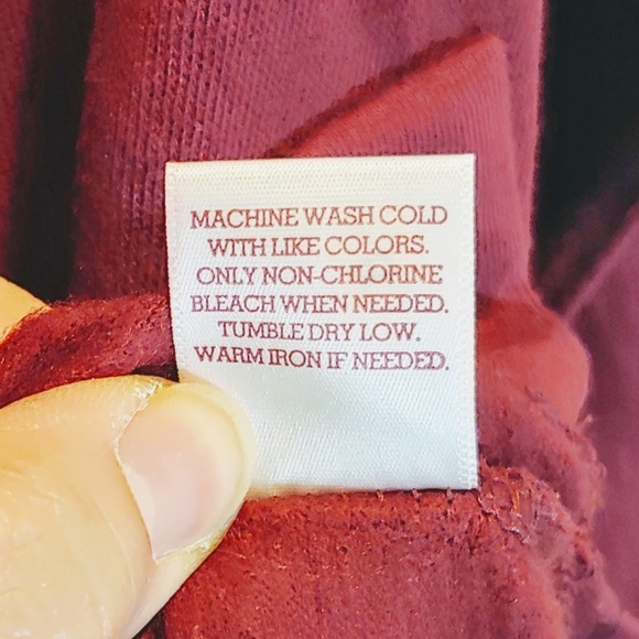 SO | Maroon Varsity "Perfect Sweatshirt" | XS - Picture 7 of 7